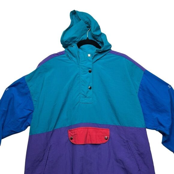 Vintage 1990s BAY WATERS windbreaker large - Picture 2 of 16